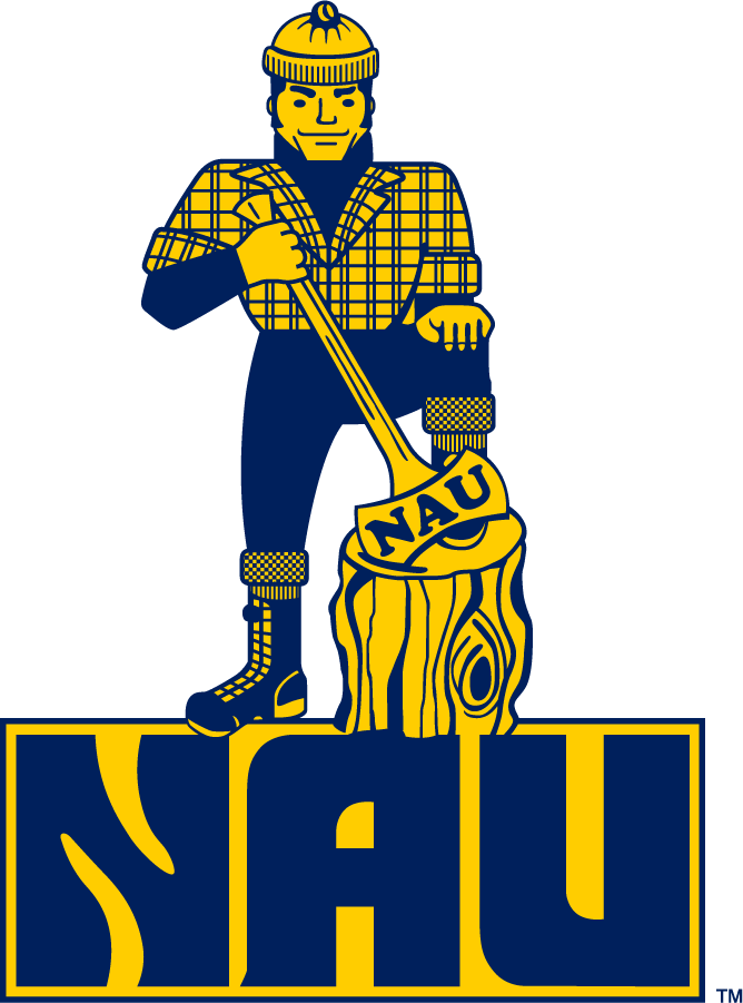 Northern Arizona Lumberjacks 1978-1987 Alternate Logo diy iron on heat transfer